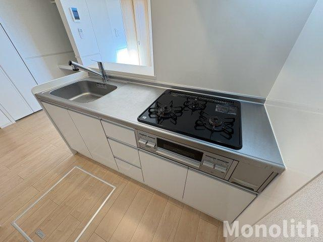 ゼクシー桜ヶ丘B棟のキッチン