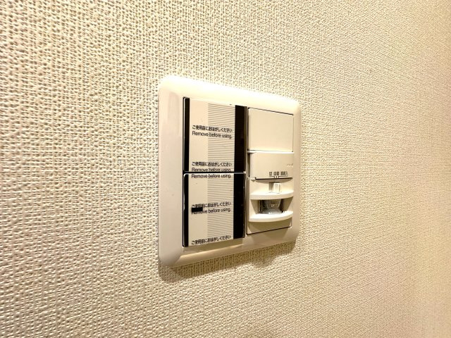 日神パレステージ北千住の設備|玄関に設置された人感センサー照明が、帰宅時の暗がりをやさしく照らし、スマートで安心な暮らしを実現。毎日の動線を快適にサポートします。