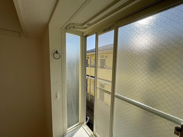 サンアベニューⅡＡのバルコニー