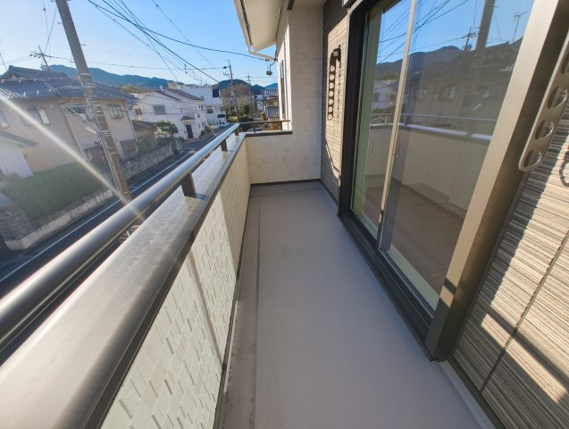 売新築戸建　静岡市葵区山崎１丁目のバルコニー