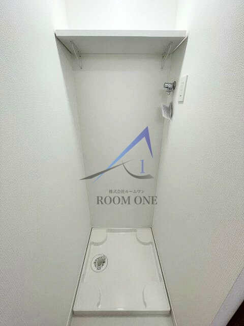 ライオンズプラザ亀戸の設備|洗濯機置き場です。