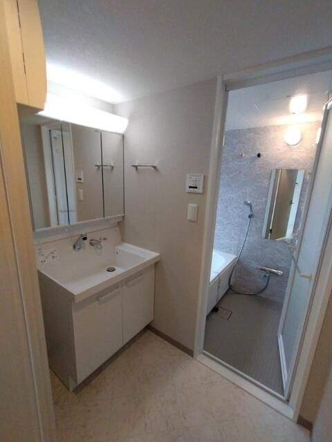 ティーエイチワンの洗面所