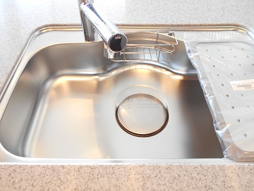 ライオンズタワー岡山千日前の設備|シンク・浄水器一体型水栓