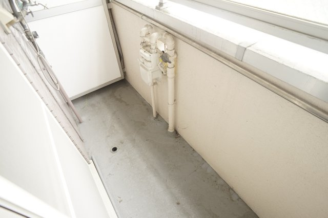 プレアール東生駒のバルコニー