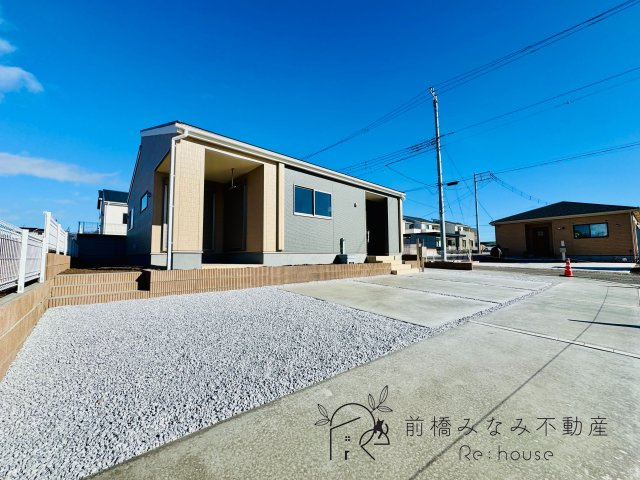 前橋市富士見町時沢第11　４号棟(全４棟)　リーブルガーデン　新築建売分譲の外観|外観です