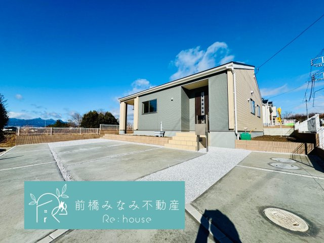 前橋市富士見町時沢第11　４号棟(全４棟)　リーブルガーデン　新築建売分譲の前面道路含む現地写真|外観も気になるポイント