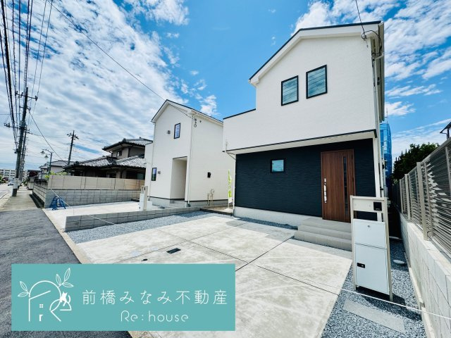 前橋市南町二丁目24-1期　２号棟(全４棟)　リナージュ　新築建売分譲の外観|外はこのようになっています