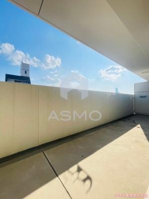 【バルコニー】 | エスタブレ・ヤマキ | 同マンション別部屋　参考写真