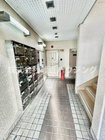 パークサイド田中2号館のエントランス