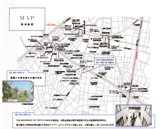 【地図】 | ザ・レジデンス・オブ・トーキョー　ＯＭ０６