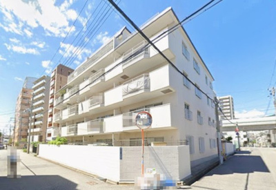 【外観】 | コスモハイツ深江 | 阪神深江駅徒歩２分の好立地。広々ルーフバルコニー付き、最上階・南東角住居の開放感のある住まい