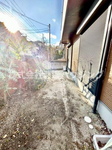 寿楽荘一戸建の庭