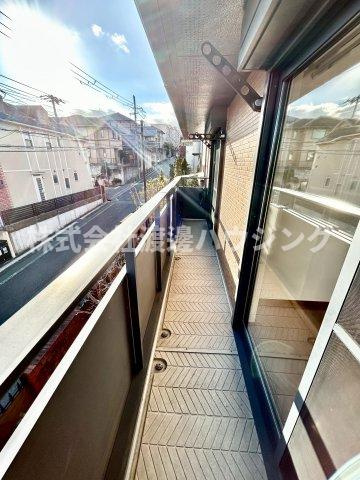寿楽荘一戸建のバルコニー