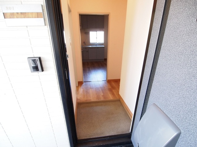 コスモス結崎Ａの玄関