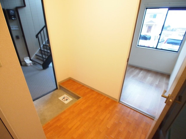 コスモス結崎Ｂの玄関