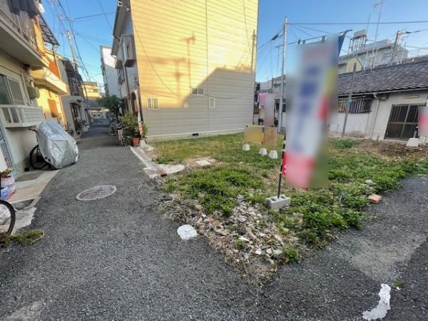 【前面道路含む現地写真】 | 大阪市生野区勝山北5丁目　売土地