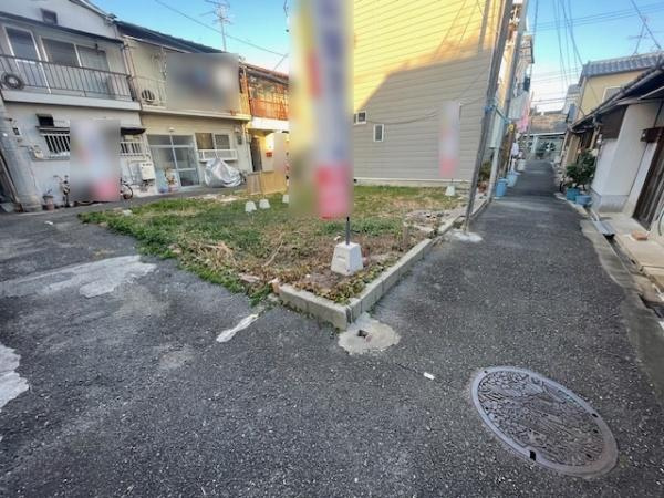 【前面道路含む現地写真】 | 大阪市生野区勝山北5丁目　売土地