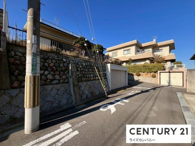 【前面道路含む現地写真】 | 河内長野市北貴望ヶ丘　売土地