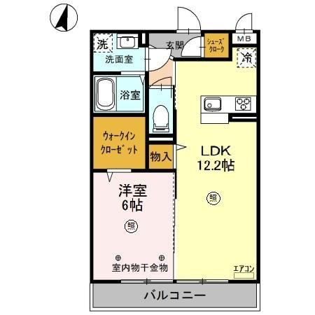 【間取り】 | ロータス草加１