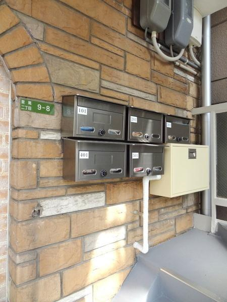 パシフィック泉尾IIのエントランス|★集合ポスト★