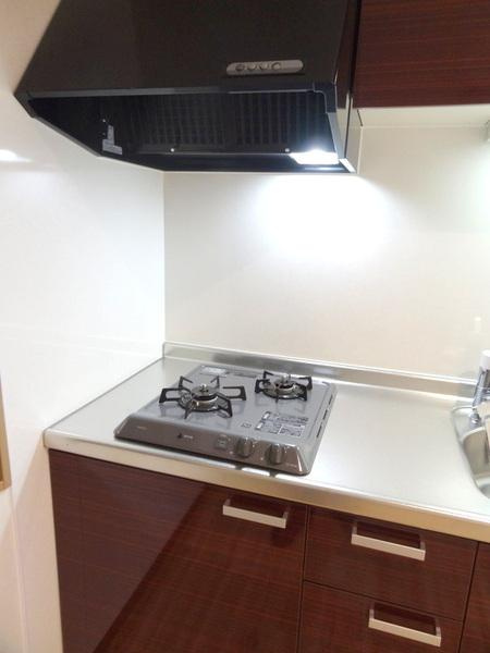 パシフィック泉尾IIのキッチン|★二口ガスコンロ★