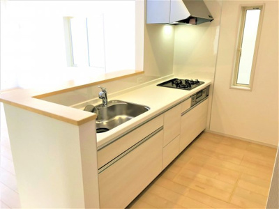 【キッチン】 | 【20万円ｷｬｯｼｭﾊﾞｯｸ対象物件】クレーデルガーデン大和高田市大中 第1 全2棟 1号棟 | 施工例写真