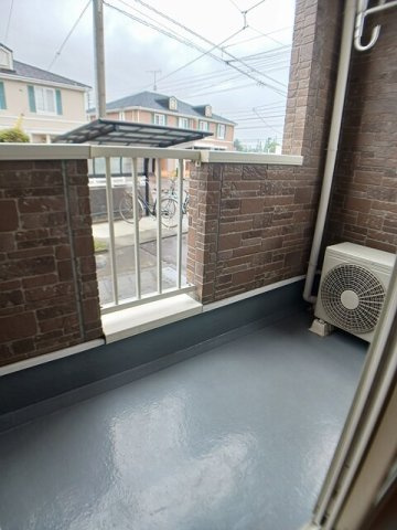 アルフィーノはるＣのバルコニー