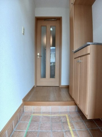 アルフィーノはるＣの玄関