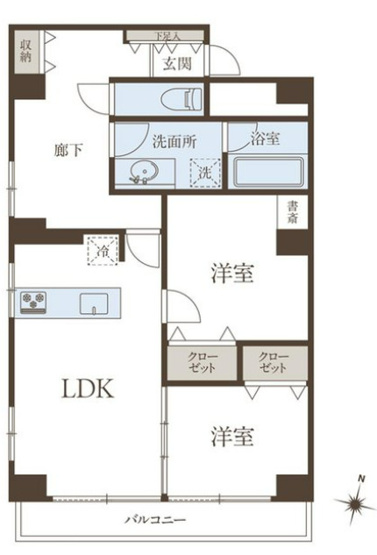 【間取り】 | 秀和東荻窪マンション