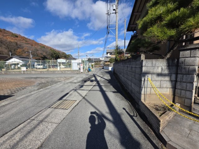 【前面道路含む現地写真】 | 姫路市青山北3丁目既存戸建