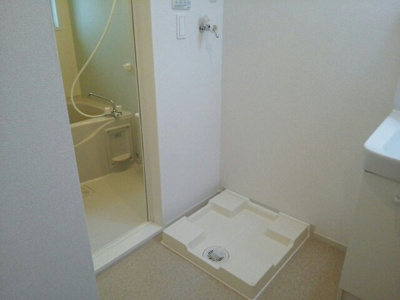 【洗面所】 | プランドールＣ | 脱衣スペースもあります