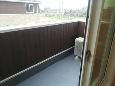 【バルコニー】 | プランドールＣ | お洗濯にも便利なバルコニー付き