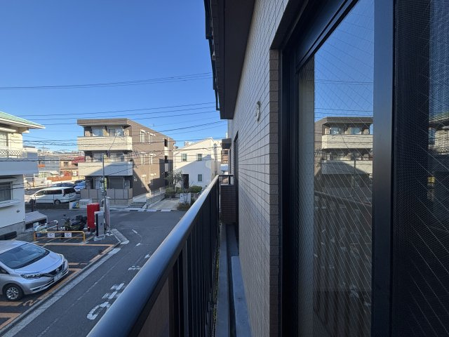 アルファグランデ葛西のバルコニー
