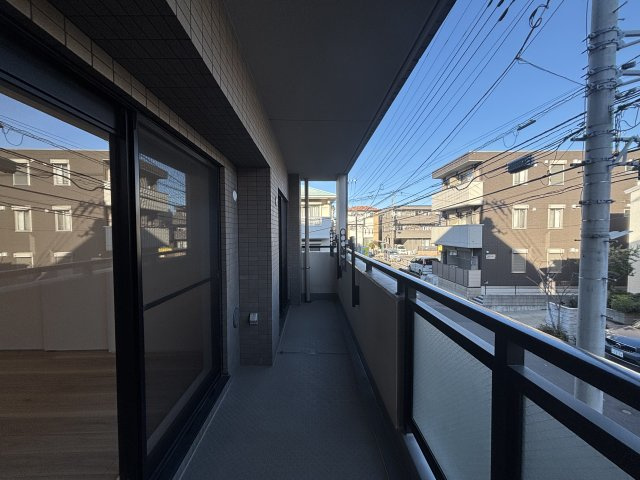 アルファグランデ葛西のバルコニー