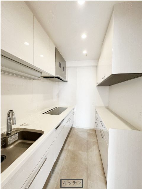 エクステ山下公園クレイドルタワ－のキッチン