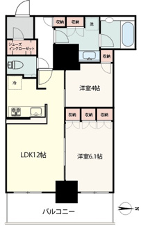 【間取り】 | ルミナリータワー池袋