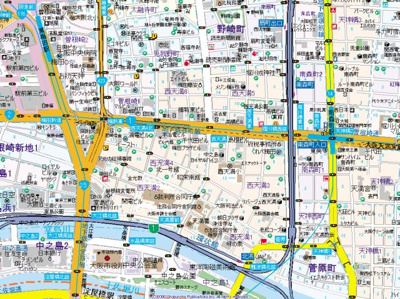 【地図】 | プレサンス梅田東ベータ