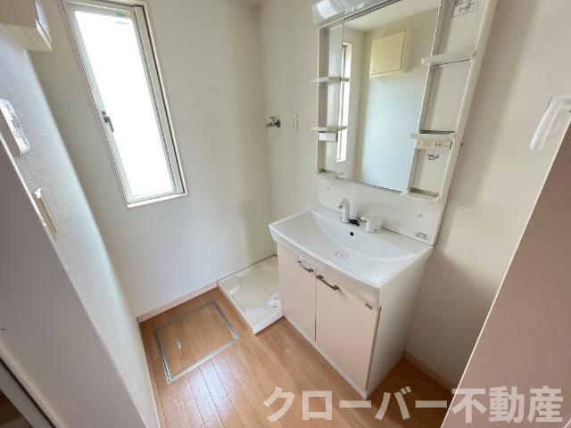 カサ・ベルデの洗面所|洗面