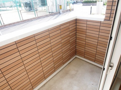 【バルコニー】 | グランデ光祥１ | 広々としたバルコニーです