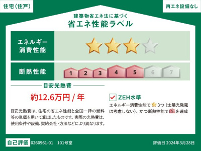 【省エネ性能ラベル】 | ステラ野里
