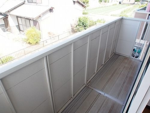 プチメゾンのバルコニー