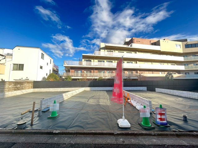 板橋区常盤台3丁目　建築条件無し売地　残1区画の外観