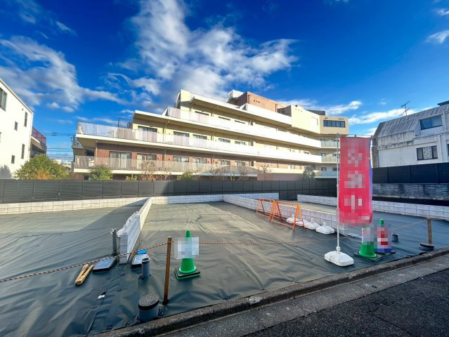 板橋区常盤台3丁目　建築条件無し売地　残1区画の外観