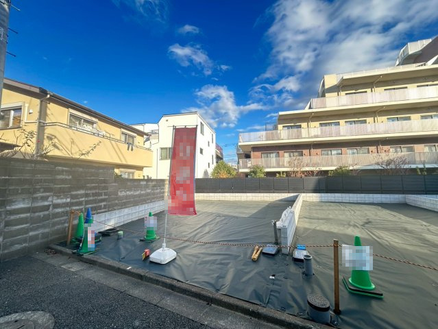 板橋区常盤台3丁目　建築条件無し売地　残1区画の外観