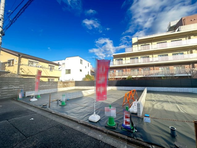 板橋区常盤台3丁目　建築条件無し売地　残1区画の外観