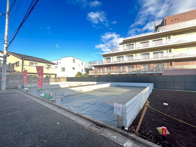 板橋区常盤台3丁目　建築条件無し売地　残1区画の外観