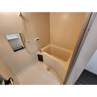 【浴室】 | 竹林マンションⅡ | 落ち着いた空間のお風呂です