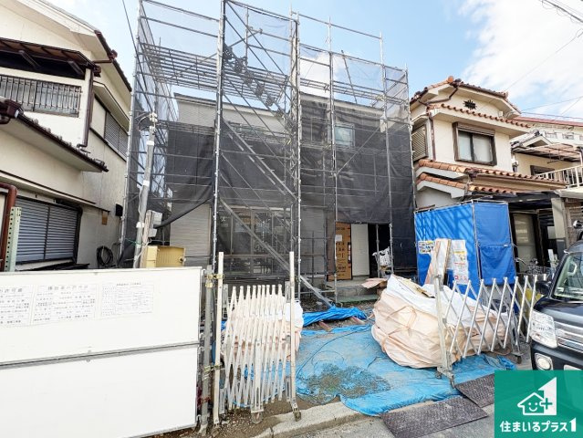 高槻市上土室　第1期　新築一戸建ての外観|現在の進捗状況です！順調に作業進行中、完成が待ち遠しいです！詳細の間取り等、お気軽にお問い合わせください！