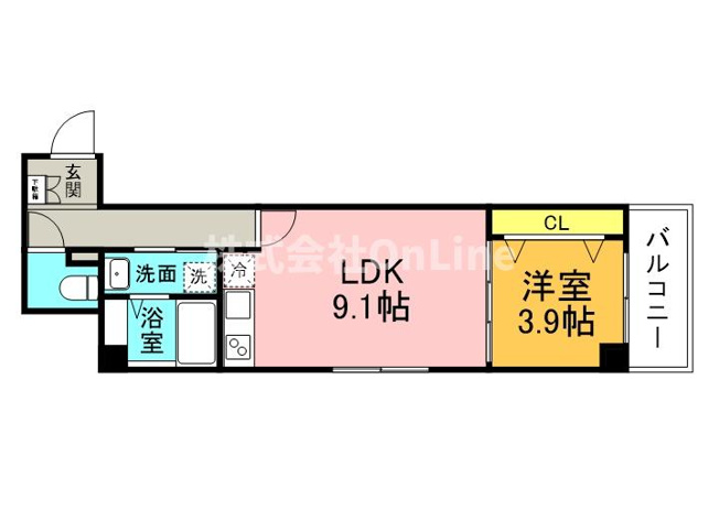 【間取り】 | アルカンシェルコート緑橋