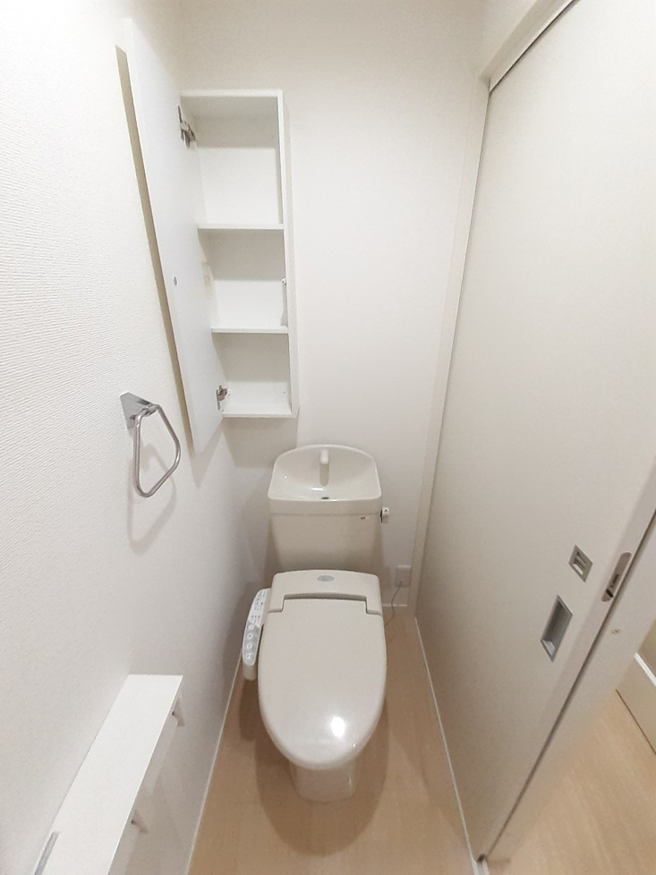 清潔感のあるトイレです
